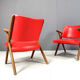 Fauteuils des années 60 par Dal Vera, ensemble de 2