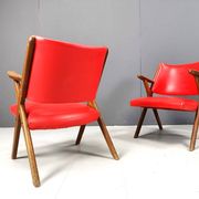 Mid-century armchairs by Dal Vera, 1960s - set of 2