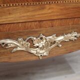 Pink marble top chest of drawers