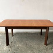 Rare 1960’s mid century G Plan dining table with angled legs