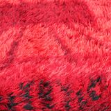 Tapis "space age". Décors psychédélique. Circa 1970.