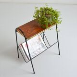 Vintage side table / magazine rack 1950 – 1960s