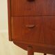 Bureau secrétaire en teck, design danois, années 1970, fabricant : AG Spejl Kobberbes