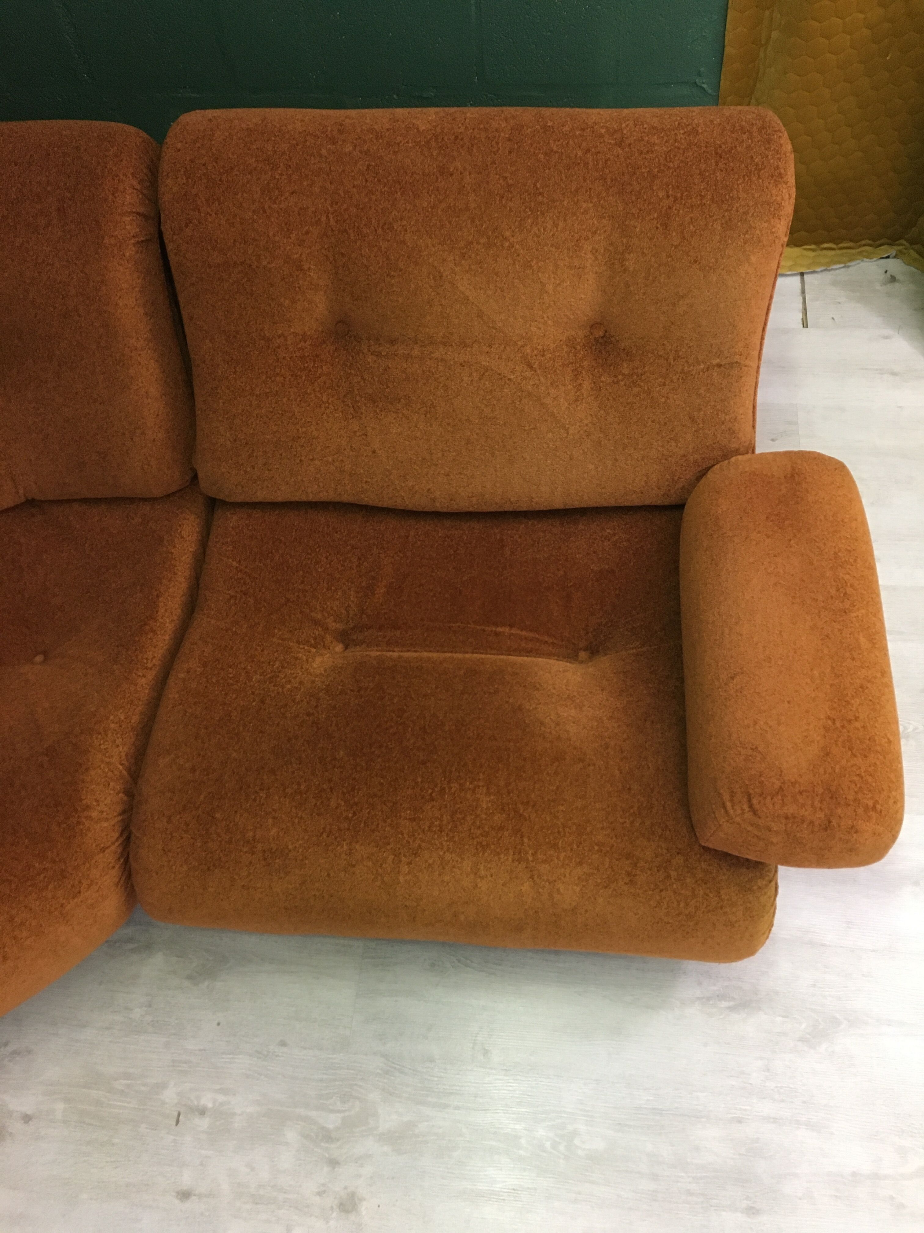 G-Plan vintage retro mid century corner modular 5 seater sofa suite by Km Wilkins