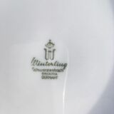 Porcelain breakfast tête-à-tête Winterling Schwarzenbach Bavaria