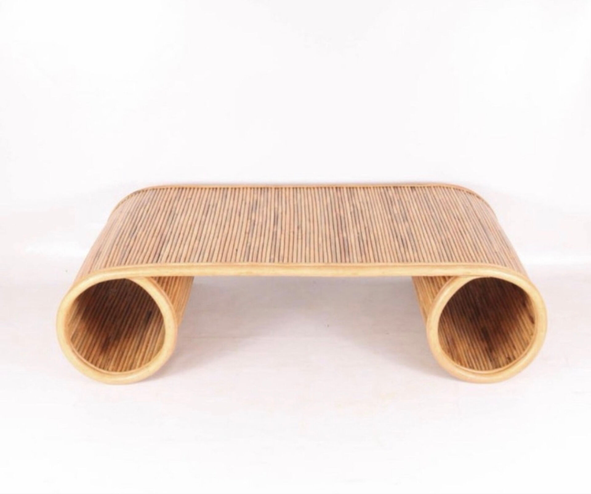 Rattan coffee table