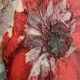 Oil painting on canvas bouquet of flowers g. dance
