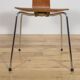 Model 3103 Dining Chairs by Arne Jacobsen for Fritz Hansen, 1970s, Set of 4