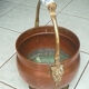 Copper flowerpot