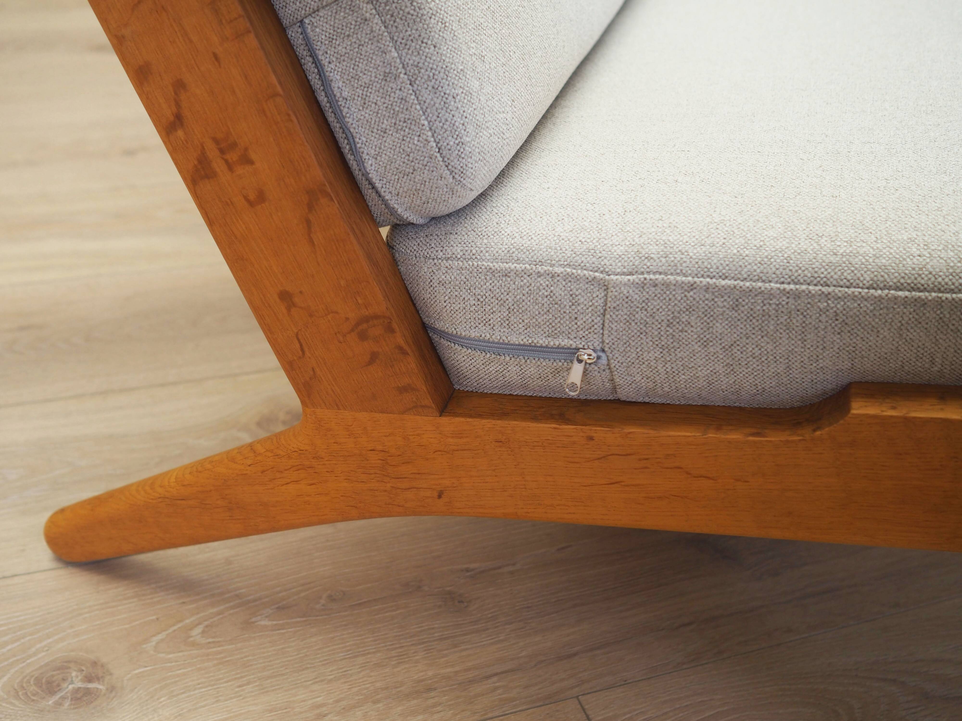 Oak sofa, Danish design, 1960s, designer: Hans J. Wegner, manufacturer: Get