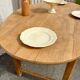 Table de ferme oval