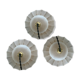 Lot of 3 glass paste suspensions