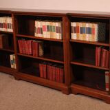 Bibliothèque en noyer, Angleterre XIXème s.