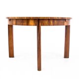 Art Deco dining set, table et 4 chairs, Poland, 1940s