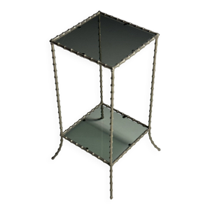 Table d'appoint en métal - imitation