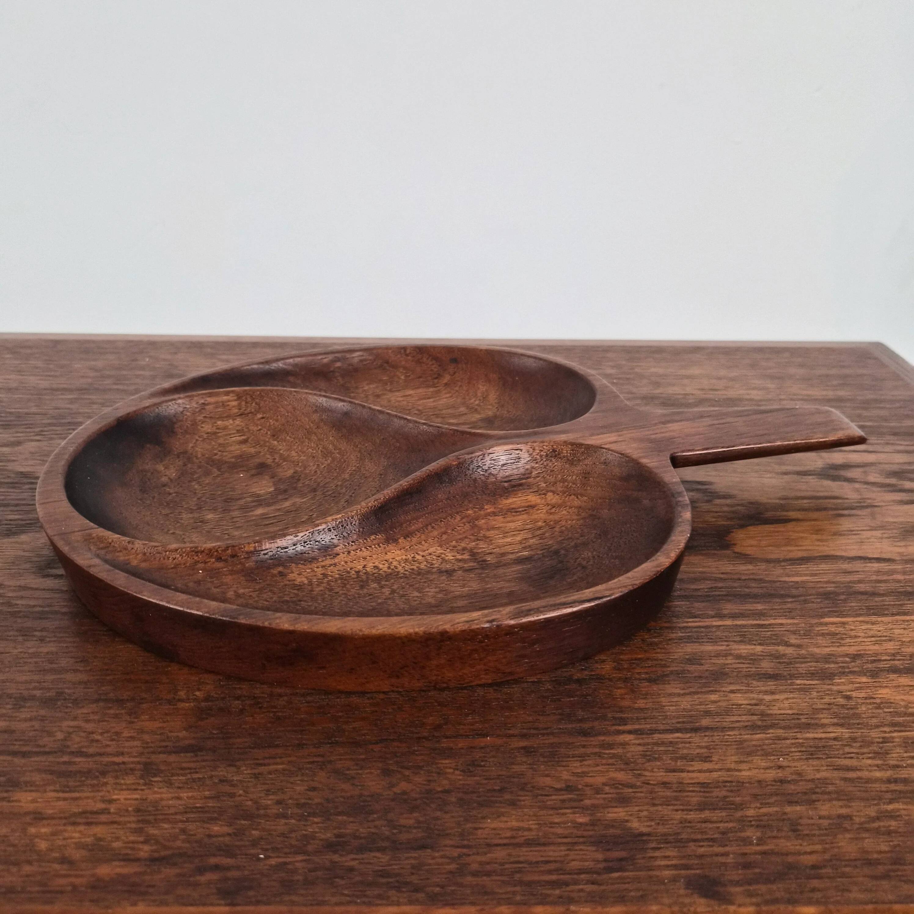 Teak plateau by Laur Jensen, Denmark, 1960