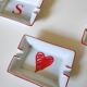 3 Escada ashtrays