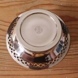 Vintage Coquillor Butter Mold In Silver Plated