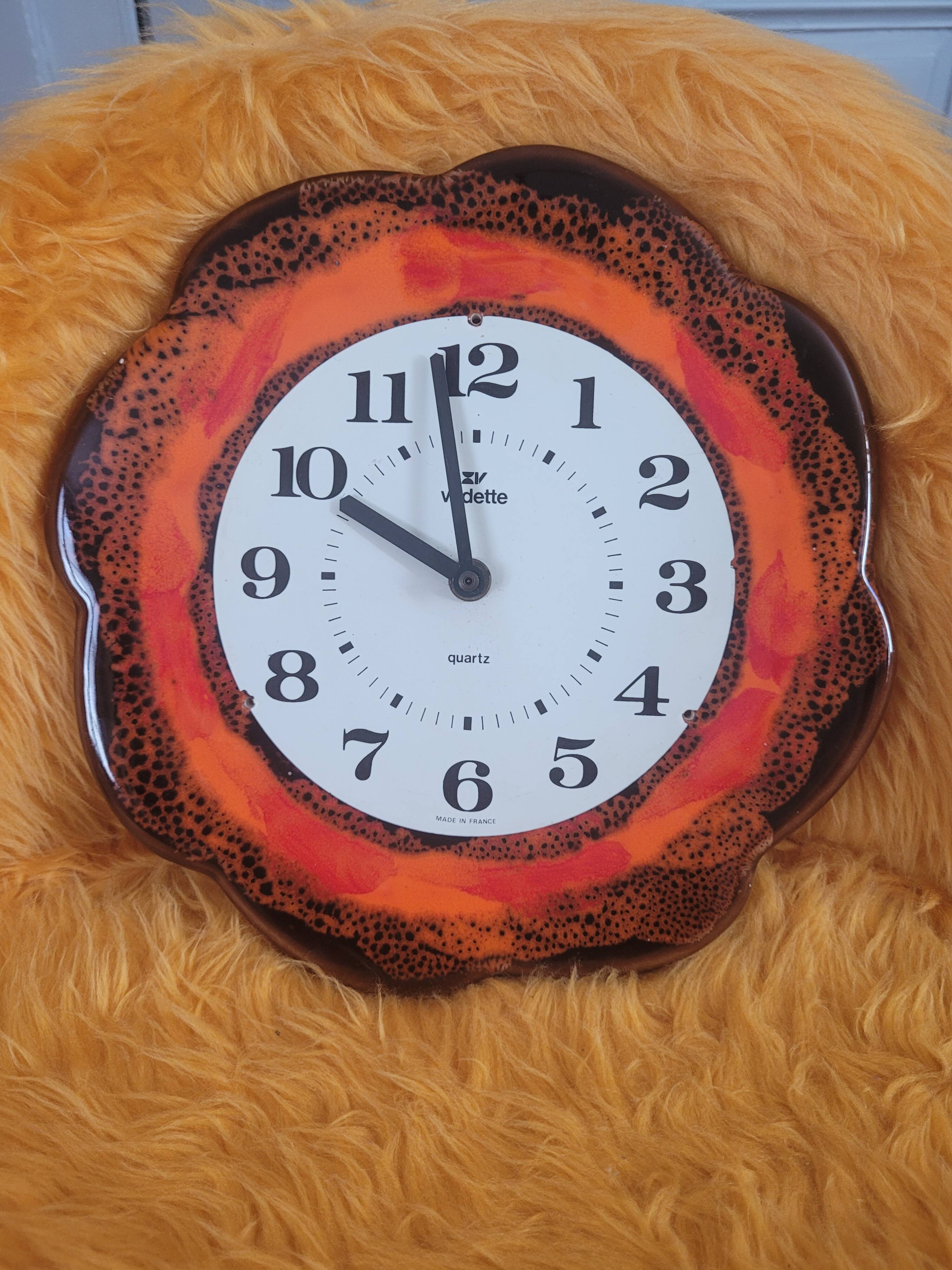 Vintage Vedette and Vallauris clock