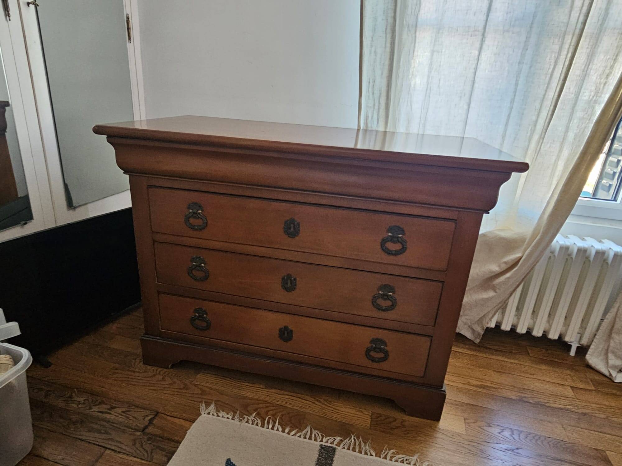 Louis Philippe style chest of drawers