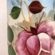 Pair of opaline vases with enameled decoration, late 19th century