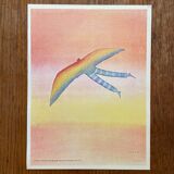 Folon poster - Amnesty International 1977