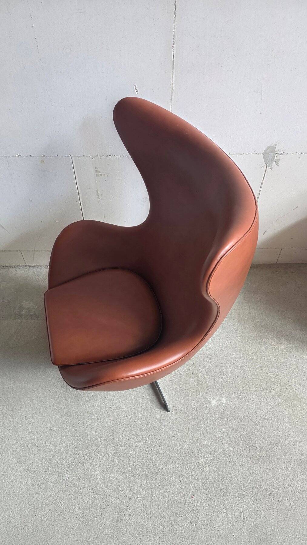 Fauteuil oeuf d'Arne Jacobsen pour Fritz Hansen
