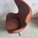 Fauteuil oeuf d'Arne Jacobsen pour Fritz Hansen