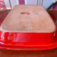 Ceramic "red" robert picault vintage vallauris 50/60