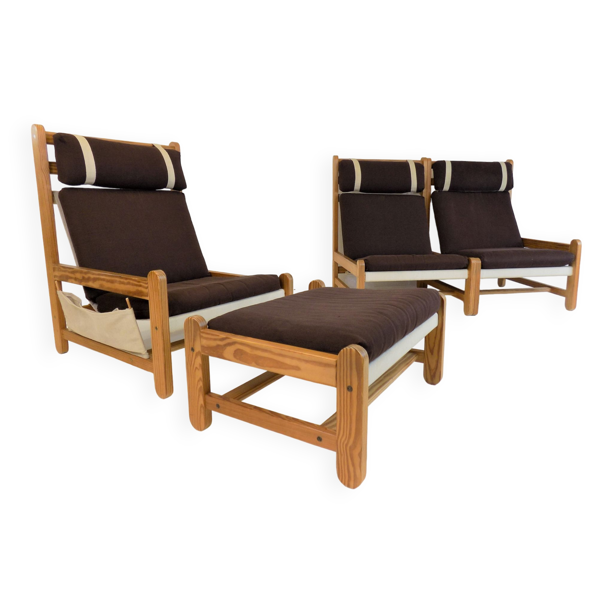 Canapé modulable 3 places par Peter Ole Schionning pour Niels Eilersen