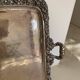 Large 19th century silver-plated copper serving tray - 80 x 48 cm