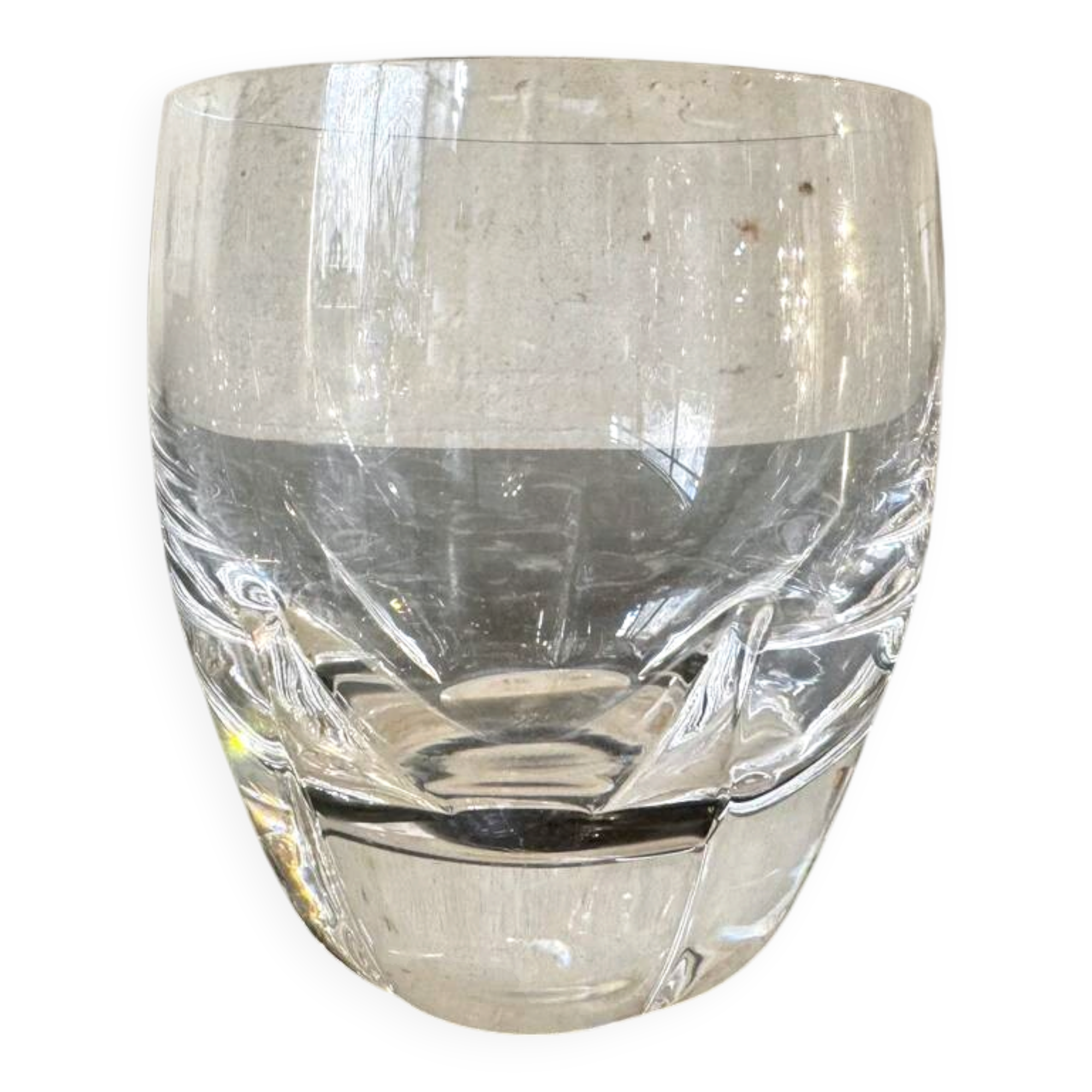 Highlands crystal whisky glass Lalique