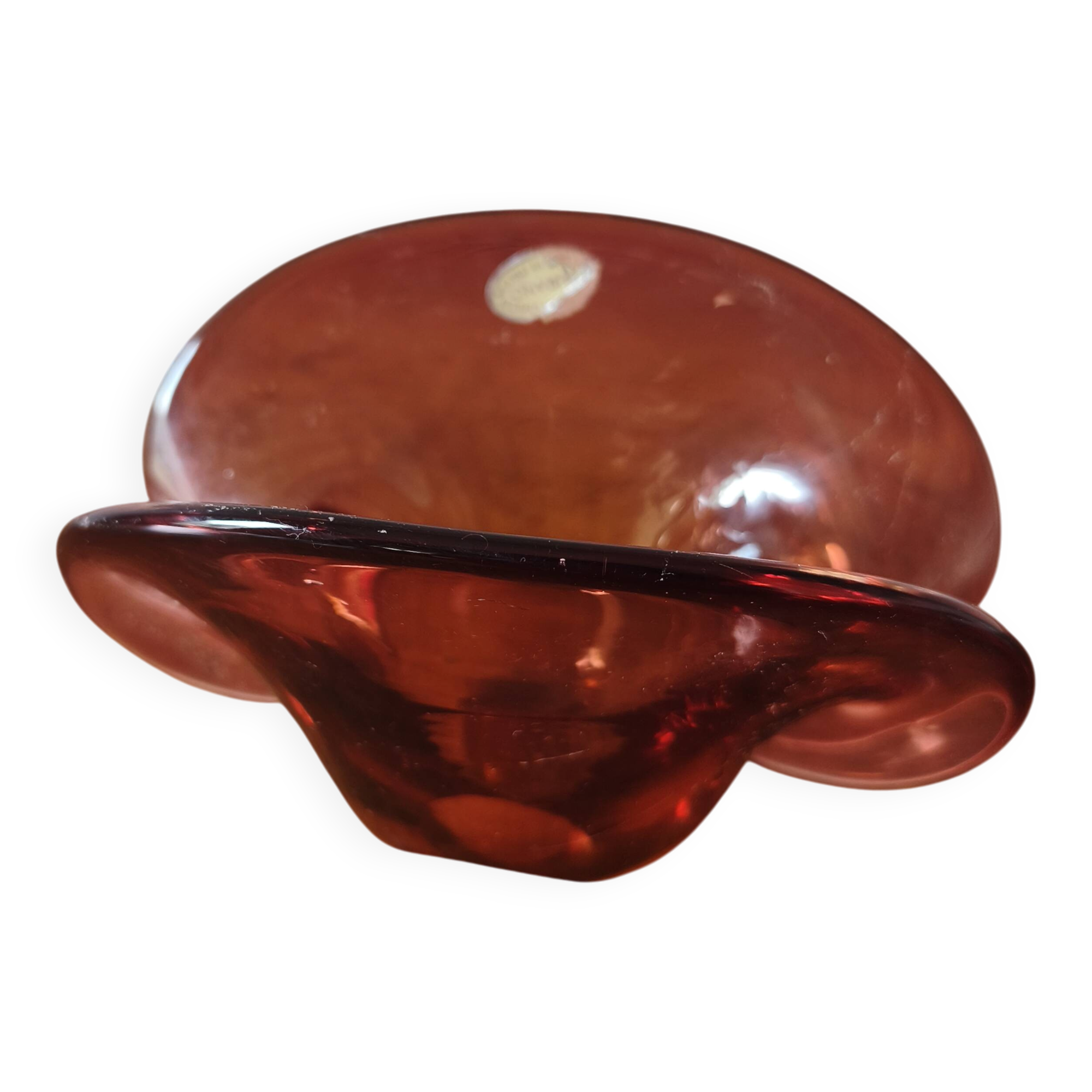 Vintage Murano glass catchall / dish