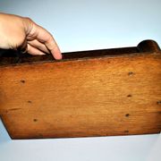 Office kit art deco inkwell and wooden letter holder macassar way 1930-1940