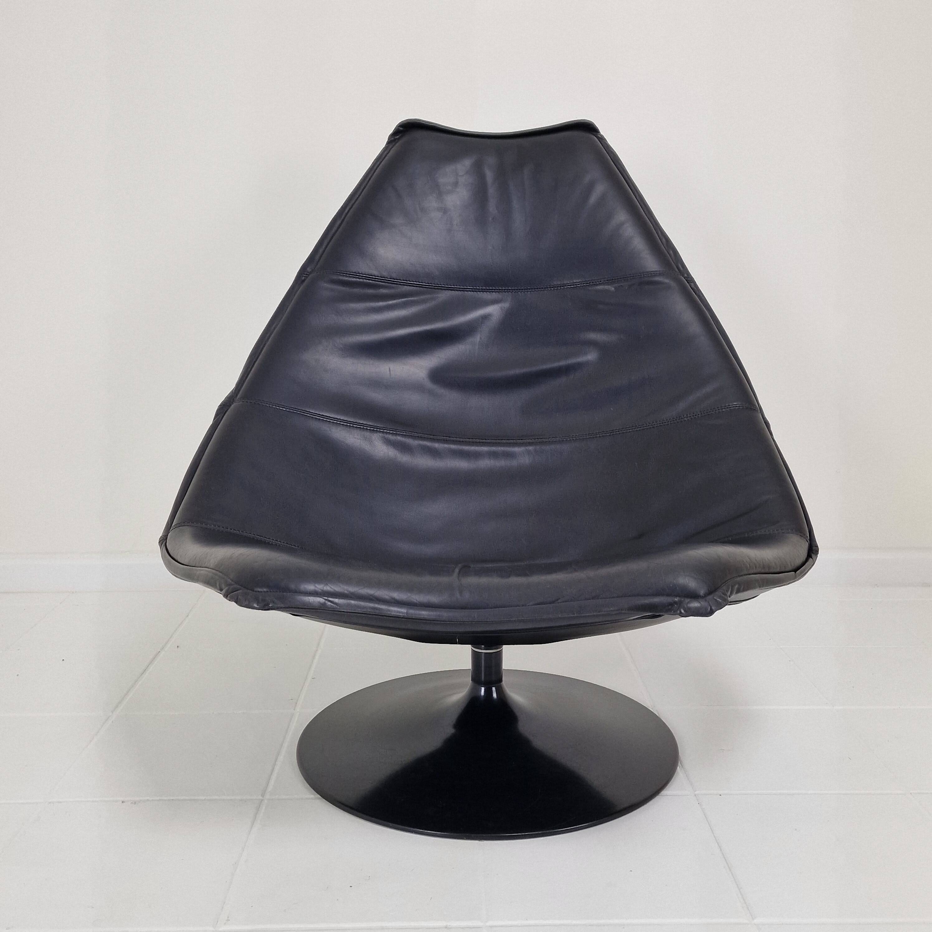 Set of 2 F585 Lounge Chairs by Geoffrey Harcourt for Artifort, 1990's