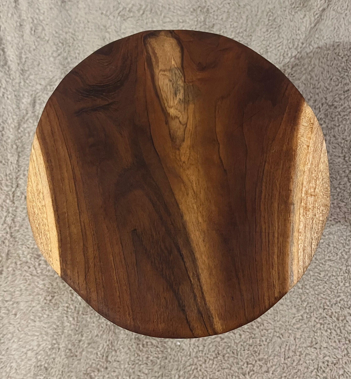 4-legged wooden stool