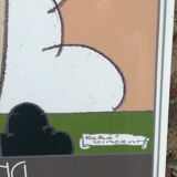 Poster "the swing" framed by René Vincent 1988