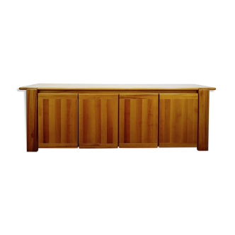 Walnut sideboard by Afra & Tobia Scarpa, Italy 1980