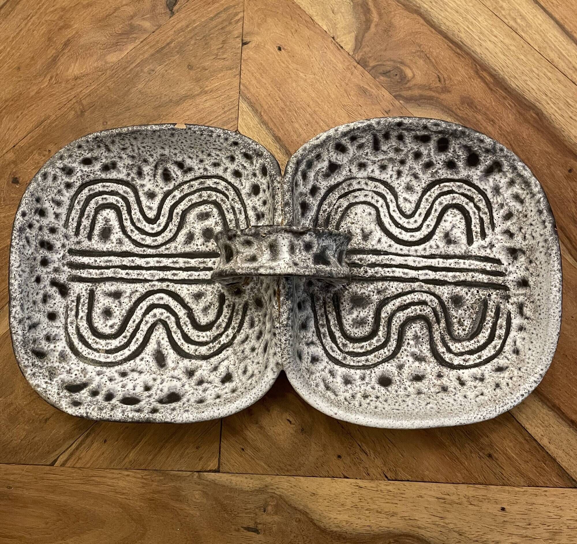 Jean Austruy 2 ceramic pieces from the 1970s.