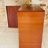 Low buffet, vintage teak storage unit by Hulsta, circa 1970s.
