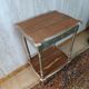 Sewing worker / Gold accent furniture