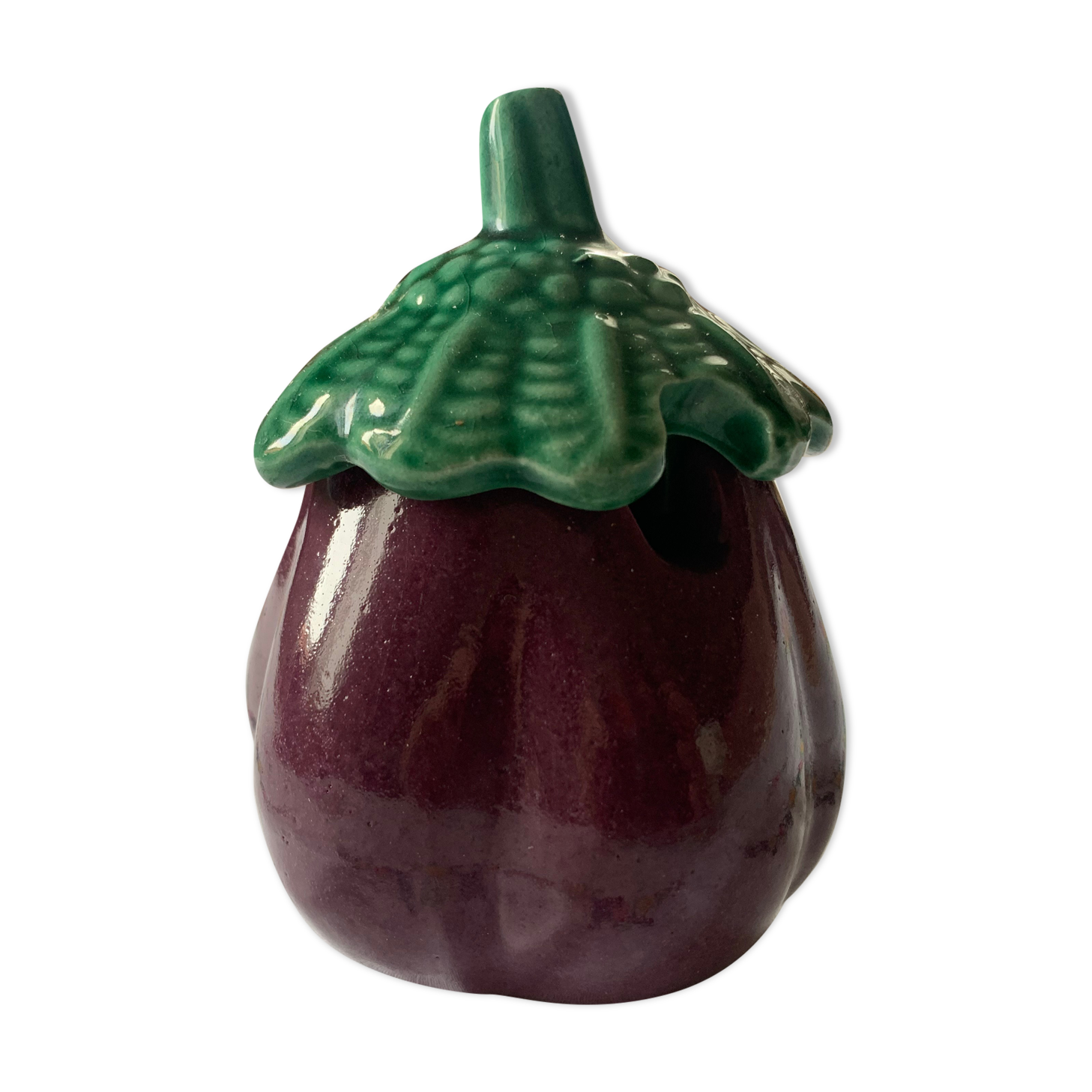 Slurry pot eggplant shape