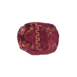 Pouf berbère bohemian fait main 60 X 60 X 25 CM