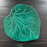 Green leaf plate topper