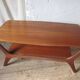 Teak coffee table