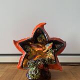 Vallauris night light 1950s signed