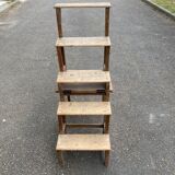 Solid wood stepladder chair 1920