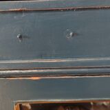 Showcase Louis XVI blue patina