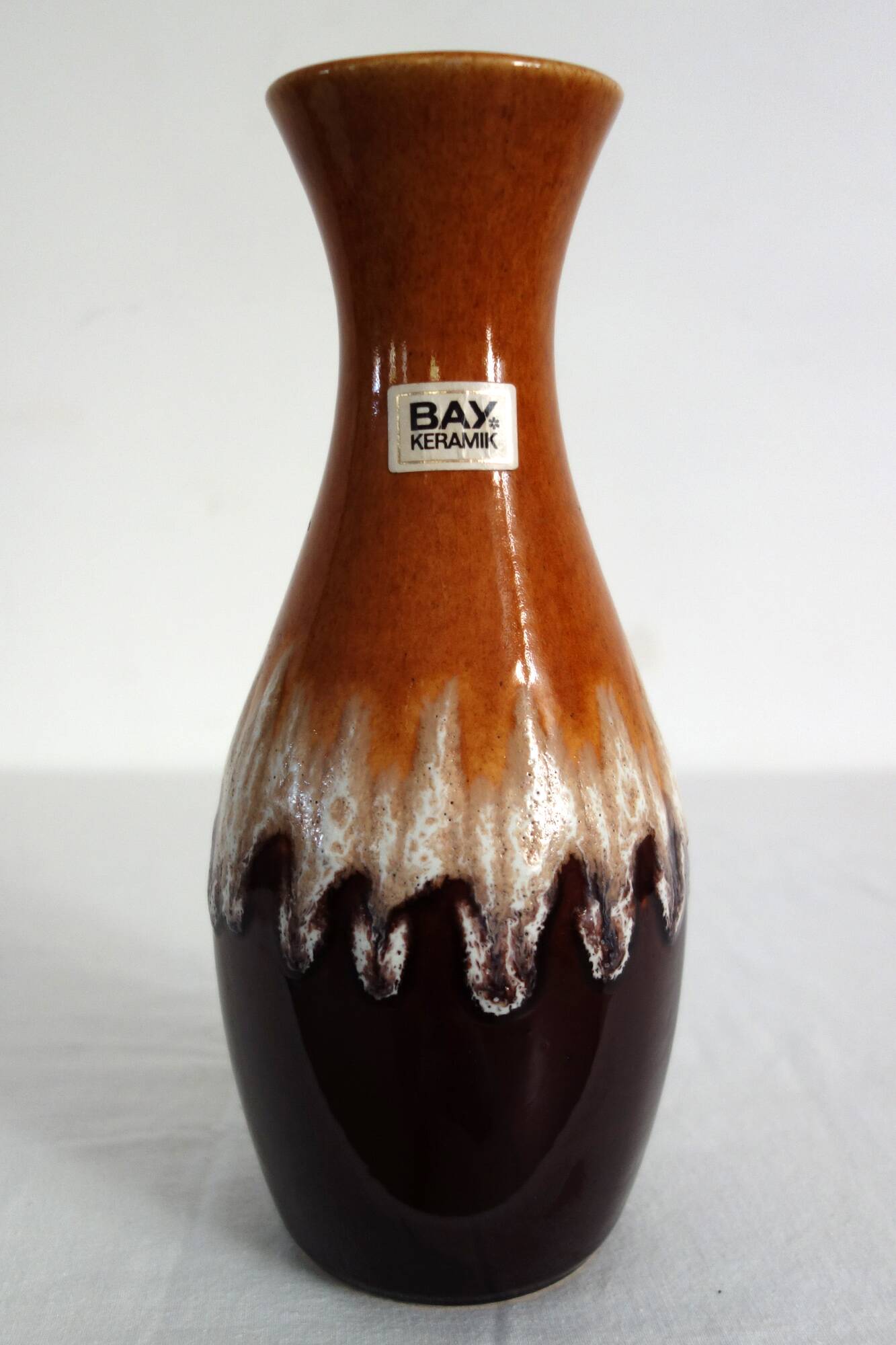 Fat Lava Bay Ceramic Vase, 1960s