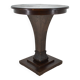Table basse d'appoint Art Déco des années 1920 et nappe